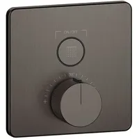 GESSI HiFi Thermostat 1-Weg, - Metall schwarz gebürstet