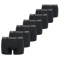 Puma Herren Boxershorts 7er Pack Black SCHWARZ S