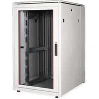 Roline 19-Zoll Netzwerkschrank Pro 26 HE 800x1000 BxT Glastür