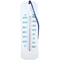 Evolution Thermometer Jumbo 26 cm Weiß Schnur Temperatur Messung