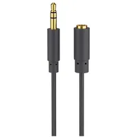 Goobay 97118 - Kabel Klinke, Verlängerung 3,5 mm 3-Pin,