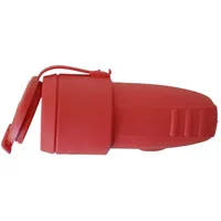 N & L 17161 Schutzkontaktkupplung Gummi 230 V Rot