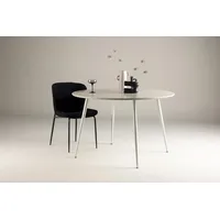 BOURGH Esszimmertisch PLAZA Ø120x75cm - runder Esstisch in beige