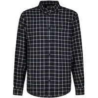 Fjällräven övik Flannel Shirt M dark navy-chalk white (555-113)