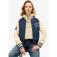 Superdry Embossed Vl Graphic Kapuzenpullover Pelican Beige Marl XS