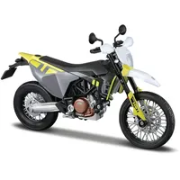 MAISTO 523093 - Husqvarna Husky 701 Supermoto gelb 1:12