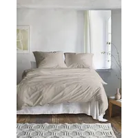 IRISETTE Bettwäsche »Lotus 8521«, atmungsaktiv beige