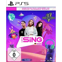Plaion Let's Sing 2025 + 2 Mics PS5-Spiel