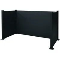 Floraworld Mülltonnen-EinfassungAlum inium 3 x 240 Liter213 x 115