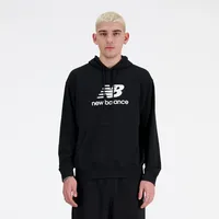 New Balance Sport Essentials Logo Kapuzenpullover Black L