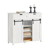 SoBuy Sideboard 104 x 93 x 35 cm Weiß