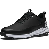 FootJoy Herren Fj Tour Rival Golfschuh, Schwarz Schwarz Weiß,