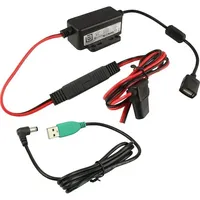 RamMount RAM Mounts GDS Strom-Modul, USB Ladegerät, Schwarz