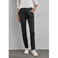 STREET ONE Stretch-Jeans schwarz 44/30