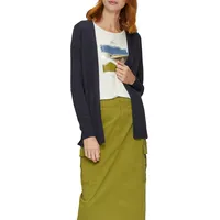 S.Oliver Cardigan aus Viskose-Baumwollmix Navy 42