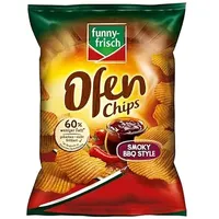 Funny-Frisch Ofen Chips Smoky BBQ Style, 125g