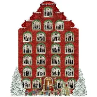 Coppenrath Verlag Wand-Adventskalender - Nostalgisches Weihnachtshaus