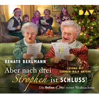 Der Audio Verlag Aber nach drei Strophen ist Schluss!