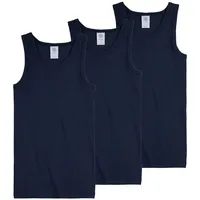 Sanetta Jungen Unterhemden 3er Pack - Tank Top, Basic,