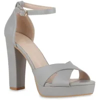 VAN HILL Damen High Heels in Grau