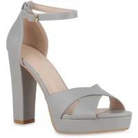 VAN HILL Damen High Heels in Grau