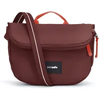 Pacsafe Bodybag GO Saddle Garnet Red Braun