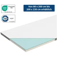 Genius eazzzy Topper Trend, 5 cm Höhe, Matratzentopper, atimungsaktiv,