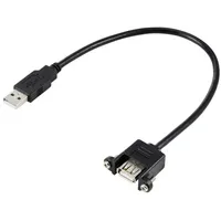 Renkforce USB-Kabel USB 2.0 USB-A Stecker, USB-A Buchse 0.25