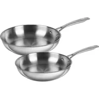 Kuhn Rikon Bratpfannen Set Pfanne + Kochtopf, Silber