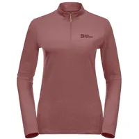 Jack Wolfskin Sky Thermal Hz Wander-Shirt, Mineral Red, XS
