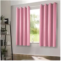 Heimtexland ® 1 Paar Thermo- Verdunklungsgardinen Ösenschal Vorhänge Verdunkelnd