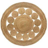 Atmosphera Juteteppich 120 Cm - Beige - One Size
