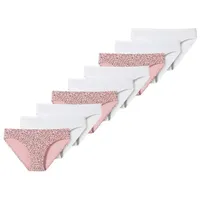 SCHIESSER Slip Teens Girls 95/5 Organic Cotton in Weiß/Pink