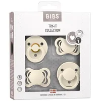 Bibs Try-it Collection 4er-Pack, Ivory