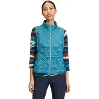 Betty Barclay Damen, Steppweste mit Reißverschluss Colonial Blue,42 -