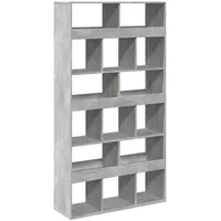 VidaXL Bücherregal 100 x 33 x 187,5 cm Grau