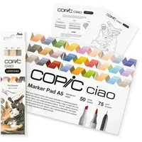 Copic COPIC® Ciao 2D Pet Palette Starter Layoutmarker-Set farbsortiert