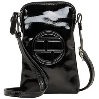 Tom Tailor Rosabel Patent Damen Handytasche Umhängetasche Mittelgroß Schwarz