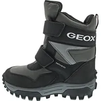 GEOX J Himalaya Boy B ABX Snow Boot, Anthracite/Black,