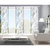 Vision "FLYNN" Gr. 1, grau, B:60cm H:260cm, Polyester, Gardinen,