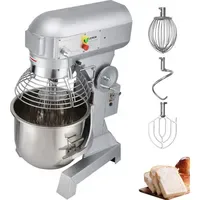 Vevor Teigmixer 15 Qt Silber