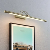 LINDBY Mailine, LED Wandleuchte Brass