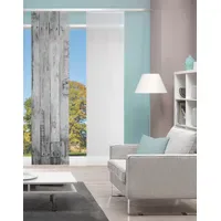 Vision Schiebegardine VISION "LIZZA" Gr. 1, grau, B:60cm H:260cm,