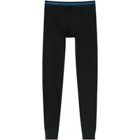SCHIESSER Lange Unterhose 95/5 in Schwarz | Gr.: 140