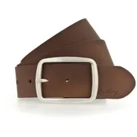 Mustang Damengürtel Leder 4 cm braun 105