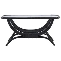 VCM ebuy24 Gartentisch Schwarz