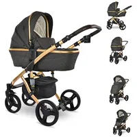 Lorelli Rimini Premium Schwarz/Gold