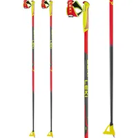 Leki Kinder HRC Langlaufstöcke (Größe 115CM, rot)