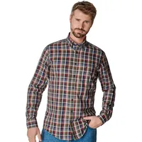 CasaModa Langarmhemd 444340100 Blockkaro orange 3XL