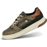 Bugatti Herren-322-AA509-Schnürer,Taupe,46